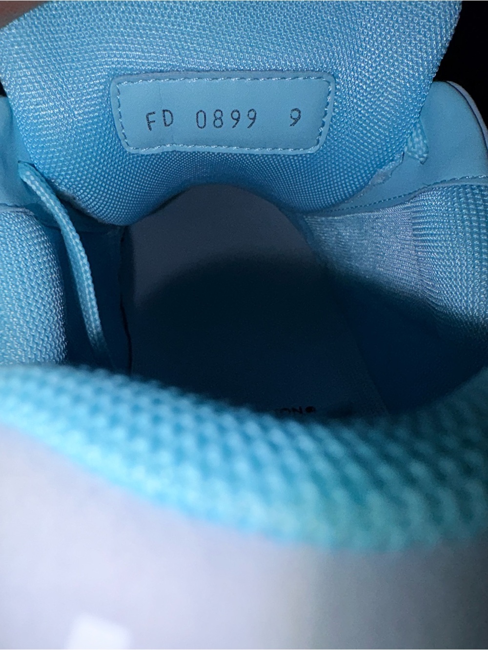 Louis Vuitton Light Blue Monogram Low-Top Sneakers - Picture 3 of 3